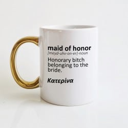 "Dictionary Maid of Honor"...