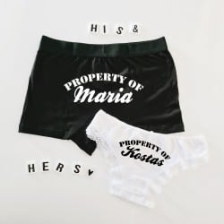 "Property Of" Underwear set...