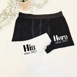 "His & Hers" Underwear set...