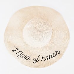 copy of "Maid of honor...