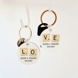 "Love Game" Keychains for...