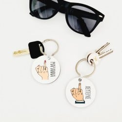 "The Finger" Keychains for...