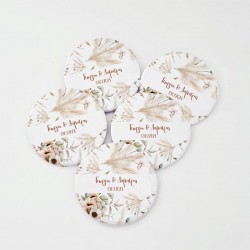 "Summer Flowers" Wedding Pins