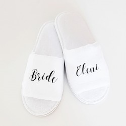 "Bride To Be" Slippers