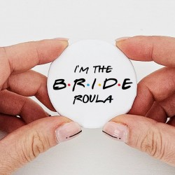 "Friends Bride" Bridal Pin