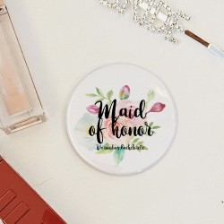 "Floral" Maid of honor's Pin