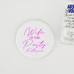 "Wife of the Party" Bridal Pin