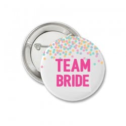 Confetti Button for the bride's friends