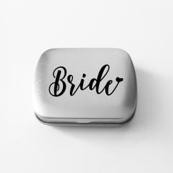 "Bride Heart" Κουτάκι με μέντες για τη νύφη