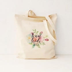 "Floral Team" Bachelorette τσάντα για τις φίλες